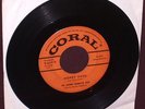 Johnny Burnette Trio Original 45 Train Kept A-Rollin Honey Hush 1956 Coral 61719
