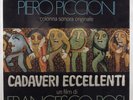 CADAVERI ECCELLENTI OST Piero Piccioni GENERAL MUSIC LP SEALED