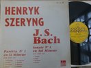 HENRYK SZERYNG /  BACH partita & sonata no 1  / ODEON XOC 125