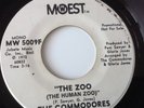 COMMODORES -THE ZOO (THE HUMAN ZOO). MONO/STEREO VERSIONS. MOEST PROMO MW 5009.