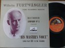 FURTWANGLER / BEETHOVEN symphony no 3  / HMV ALP 1060
