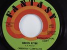 Rock 45 CREEDENCE CLEARWATER REVIVAL Green River FANTASY NM promo HEAR