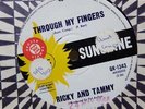 SUNSHINE QK-1343 Ricky & Tammy - Through My Fingers AUSSIE 60s PR0M0 45