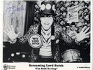 Screaming Lord Sutch *Signed Promo Photo 