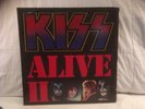 KISS ALIVE II - 2 vinyl lp's - gatefold cover w/ 8-page booklet & tattoo insert