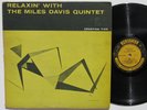 MILES DAVIS QUINTET Relaxin’ With LP Prestige 7129 2nd 1958 mono RVG DG John Col