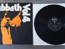 BLACK SABBATH VOL 4 1972 WWA LP with attached 4-page booklet G/F EX Con