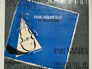 EARLY FRENCH COLUMBIA MONO 10INCH NAVARRA CLUYTENS SCHUMANN CELLO CONCERTO EX