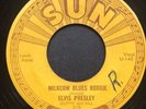 ELVIS PRESLEY Milkcow Blues Boogie 45 on Sun 215 original push marks CLEAN VG++