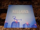 The Killers Rare Autographed Signed Hot Fuss Vinyl LP Record COA Brandon Flowers