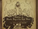 Vinyle Walt Disney double album original de Blanche Neige et les sept Nains