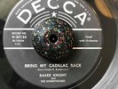 Rockabilly 45 Baker Knight - Bring My Cadillac Back HEAR  Decca