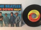The Beatles Help I'm Down 45 RPM Record w Picture Sleeve