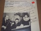 Louis Kaufman/Helene Pignari POULENC / STRAVINSKY - Orion ORS 7292 SEALED