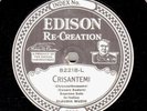 338e. Claudia Muzio - Crisantemi (Sodero) & Chere Nuit (Bachelet) - Edison 82218