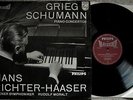 Grieg Schumann Piano Concerti Hans Richter-Haaser Moralt PHILIPS HI-FI STEREO LP