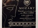 LILI KRAUS - MOZART piano concerto, sonata no.15 VOX PL 6880 LP EX