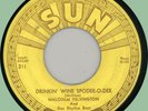 MALCOLM YELVINGTON Drinkin' Wine Spodee-O-Dee / Just Rolling 45rpm Sun 1954 orig