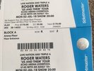 Roger Waters Official Platinum Tickets Liverpool Echo Arena