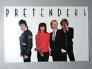 Original Sire promo poster for The Pretenders debut album, 1980.
