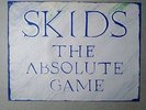 Original promo poster for the Skids album “The Absolute Game”, 1980.