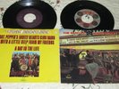 The Beatles Vinyl 45s w/Picture Sleeves-Sgt Pepper & Movie Medley
