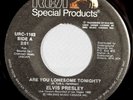 HEAR IT 60's Canada 45 rpm record Elvis Presley (cracking up laughing on stage)