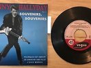 DISQUE 45T EP JOHNNY HALLYDAY VOGUE 7755 SOUVENIRS SOUVENIRS