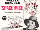 WALTER BRENNAN - Space Mice 45 (VG+) with Original Picture Sleeve (NM-)