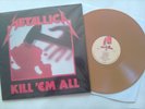 Metallica kill em all colour album rare lp vinyl