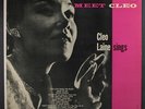 CLEO LAINE: Meet Cleo LP (Mono, yellow lbl original, 4