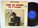 BLUES LP - JOHN LEE HOOKER - LIVE AT SUGARHILL STEREO 8205 Galaxy