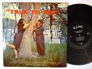 BLUES SOUL LP - LITTLE WILLIE JOHN - TALK TO ME King 596 MONO DG R&B Original