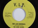Northern Soul 45 LEWIS SISTERS He's An Oddball VIP VG++ HEAR
