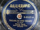 Bluebird 8107 Walter Davis w HENRY TOWNSEND 78 rpm 1937 VV+ BLUES