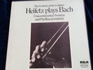 Rca LM 6105 MONO HEIFETZ PLAYS BACH VIOLIN SONATAS & PARITAS  3 LP BOX