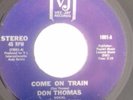 Don Thomas - Come On Train. (Vocal/Instr).  Vee-Jay Records.