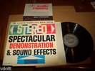 AUDIO FIDELITY STEREO SPECTACULAR DEMONSTRATION & SOUND EFFECTS LP VINYL RECORD