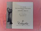 JOHANNA MARTZY ' J. S BACH, THE UNACCOMPANIED VIOLIN SONATA 1.2'  COLUMBIA