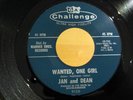 JAN AND DEAN Wanted, One Girl / Something A Bit Different CHALLENGE 9120 NM-