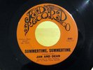 JAN AND DEAN Summertime, Summertime / California Lullaby J&D JD-401 NM