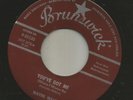 ROCKABILLY - WAYNE WALKER w/ EDDIE COCHRAN- YOU'VE GOT ME -HEAR-1959 BRUNSWICK