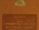 ELGAR OP. 63 SYMPHONY NO. 2 IN E FLAT; Adrian Boult & BBC Symph. O.  78rpm  A148