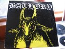 Bathory ORIGINAL 1st Press  Vinyl Lp No lyric sheet BLACK METAL Venom Mayhem