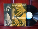 PAUL CHAMBERS Bass On Top NM 1588 RVG Rare Blue Note Jazz LP