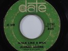 Northern Soul 45 JOHNNY MOORE Walk Like A Man DATE HEAR