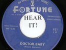 The Five Dollars DOO WOP 45 (Fortune 821) Doctor Baby /Harmony Of Love