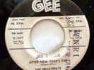 HEARTBEATS 45 After new years eve / 500 miles to go GEE DJ  Doowop Sm101