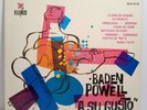 1969 elenco BADEN POWELL a super gusto  BRAZIL BOSSA NOVA GUITAR LP nm- SLV. vg+