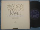 SAXF 136 Ravel - Piano Concertos Samson Francois Cluytens French Rare LP EX